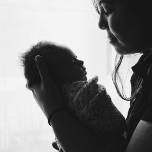 maman avec bébé